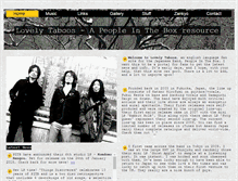 Tablet Screenshot of lovelytaboos.com